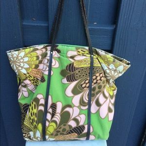 Vintage Kate Spade Tote in Cotton Floral